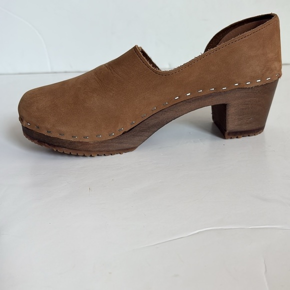 Sandgrens Sweden Brett low closed-back clogs tan leather - Picture 6 of 16